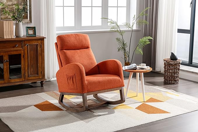 Living Room Comfortable Rocking Chair Living Room Chair