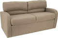 RecPro 65 Jack Knife RV Sleeper Sofa with Arms | RV Furniture | Zero Wall Hugger | Cloth (Oatmeal)