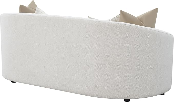 Coaster Home Furnishings Rainn Upholstered Tight Back Sofa Latte