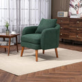 Wood Frame Armchair Modern Accent Chair Lounge Chair for Living Room