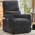 Power Recliner Chair Small Recliners for Small Spaces Electric Recliner Chairs for Adults with Memory Function Reclining Chair with Remote Pillow and Side Pockets Living Room Chenille