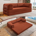 78.8 Convertible Sofa Bed 4-in-1 Folding Sleeper Couches Frameless SofaPull Out Couch Memory Foam Floor SofaNo Assembly Boneless Couch for Living Room