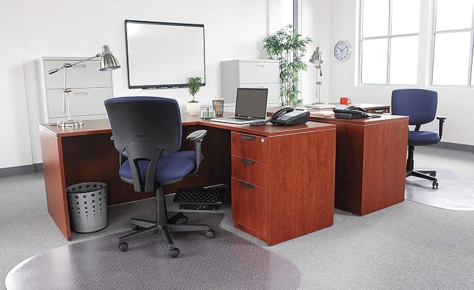 Alera Valencia Series 66 by 30 by 29-1/2-Inch Desk Shell Medium Cherry