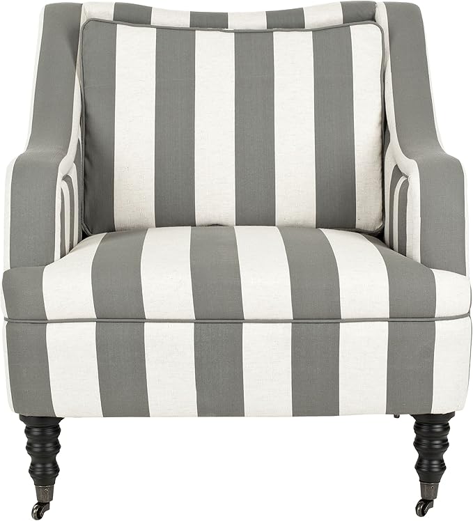 Safavieh Mercer Collection Homer Arm Chair Grey/Blue