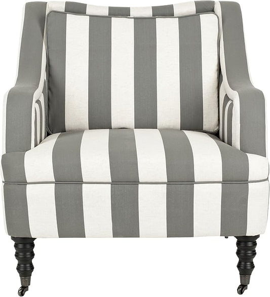 Safavieh Mercer Collection Homer Arm Chair Grey/Blue