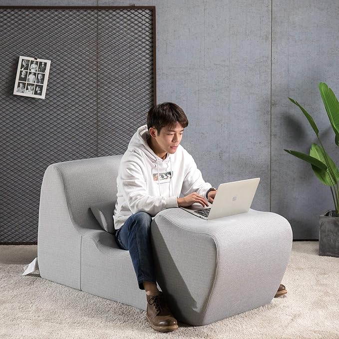 Zinus Zero Gravity USCGCG Sofa Chair Lounge Chair Ottoman Chair Foam Chair Hotel Life Comfortable Relaxing Compression Packaging Bed 1 Box Living Alone Genuine Japanese Product