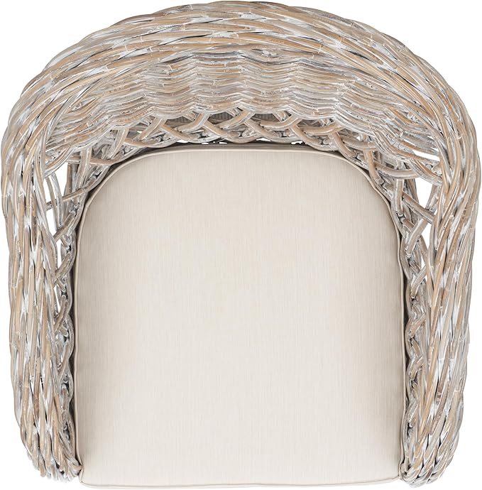 Safavieh Home Collection Inez Natural Wicker Club Chair