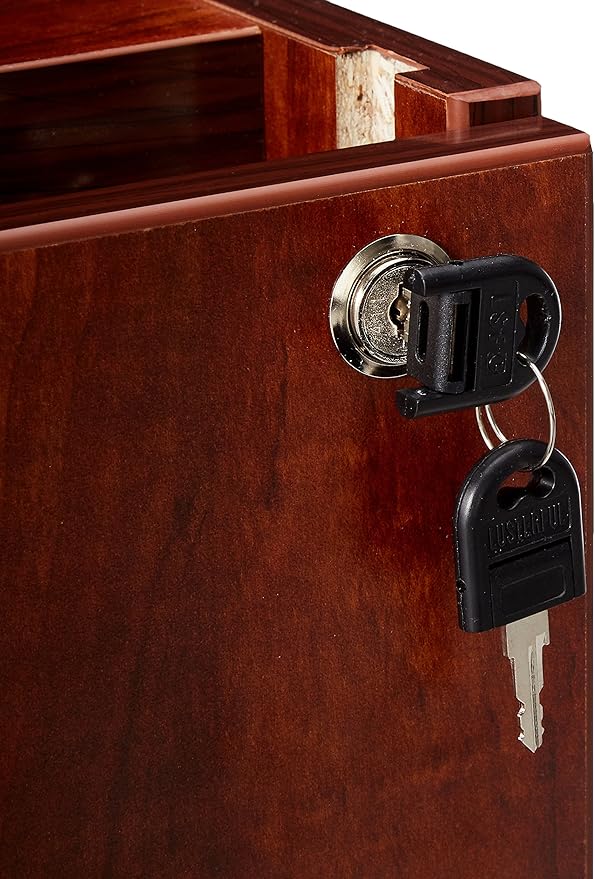Lorell LLR69604 69000 Series Free Standing Fixed Pedestals Cherry