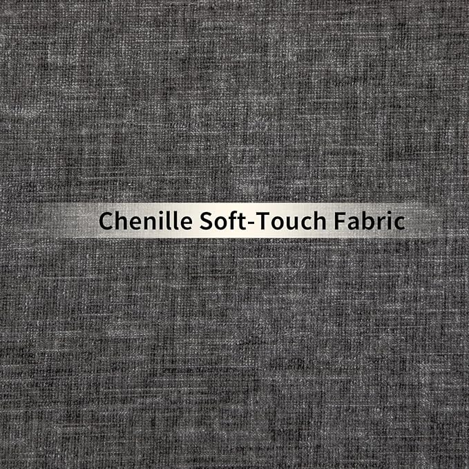 Chifee &amp Vingol 90.55 W Oversized Chaise Lounge Upholstered Bedroom Benches Extra-Long Indoor Bench Entryway Bench with Removable Pillows for Living Room HallwayGray