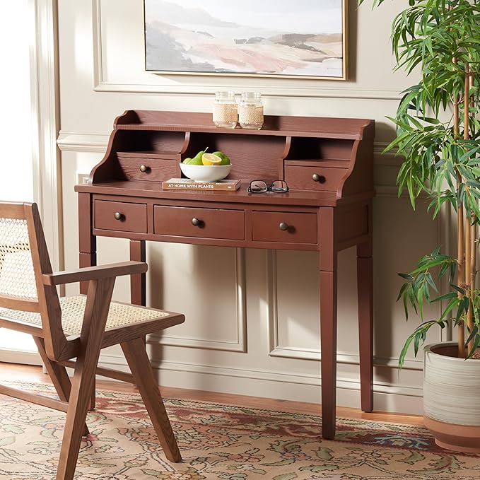 Safavieh American Homes Collection Landon Medium Oak Writing Desk