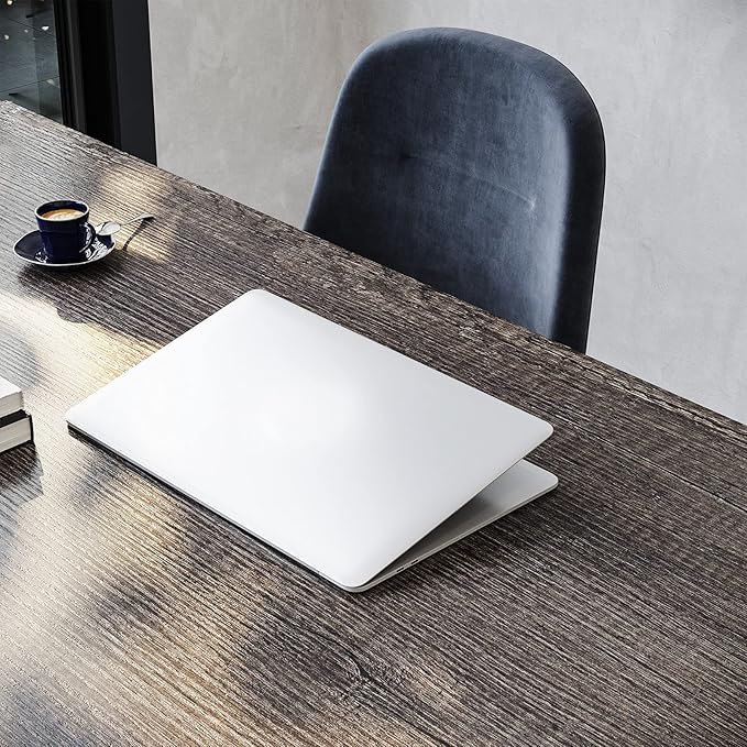 Coleshome 55 Inch Computer Desk Modern Simple Style Desk for Home Office Study Student Writing DeskGrey Oak