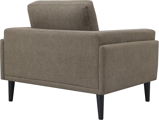 Coaster Home Furnishings - Rilynn - Upholstered Accent Chair with Track Arms Reversible Back Cushion and Pocket Coil Seat - Living Room - Brown - 509523