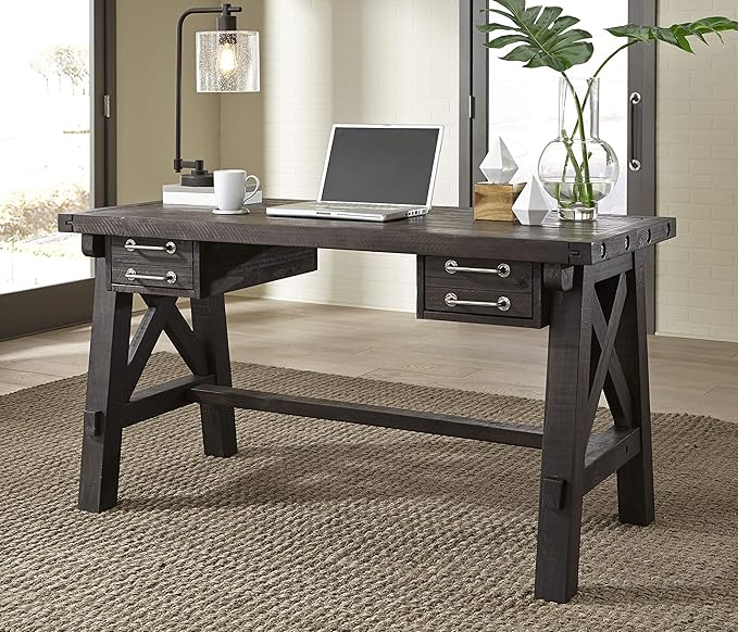 Modus Furniture Yosemite Solid Wood Desk Café