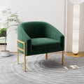annjoe Accent Chair Living Room Chair Armchair Upholstered Chairs with Metal Frame Legs for Home Kitchen Bedroom