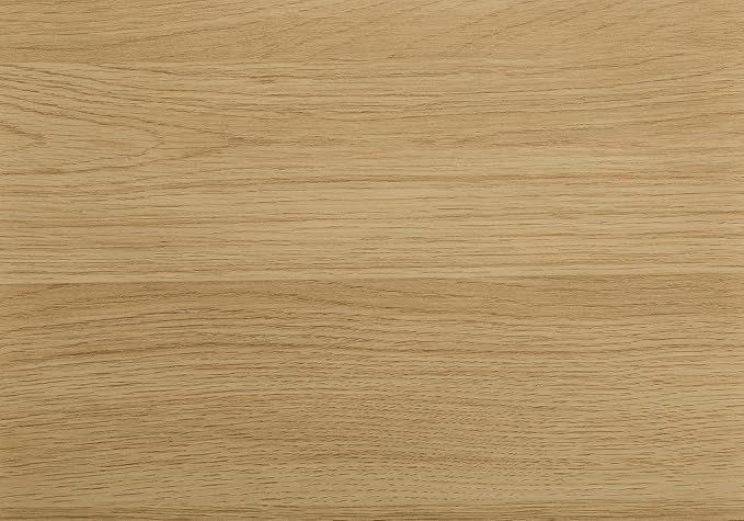 Pemberly Row Computer Desk with Hutch 47.25 W x 23.75 D x 34 H Particle Board and Metal Natural Wood-Look Finish White Metal Base Mid-Century Modern Home Office Laptop Table with Storage