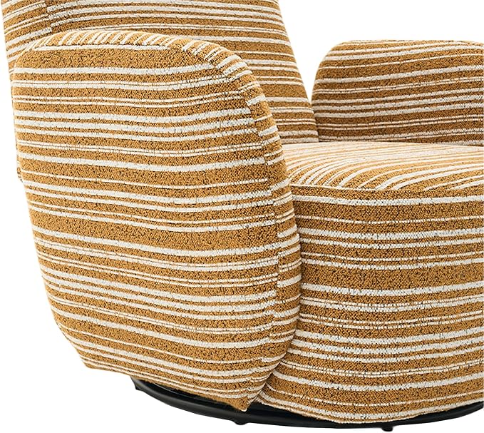 ERYE 360° Swivel Chair Modern Leisure Swivel Armchair for Living Room Bedroom