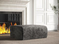 EASE MOOSE Ottoman for Boneless Oversized SectionalCloud Couch Single Ottoman for Boneless Cloud Sofa Dark Grey
