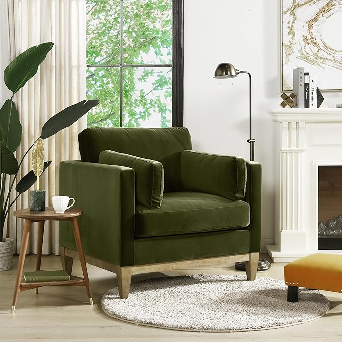 Jennifer Taylor Home Knox Modern Upholstered Comfortable Living Room Chair