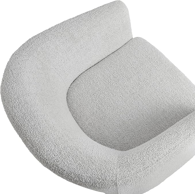 Modway Muse Comfy Barrel Accent Chair in Newsprint