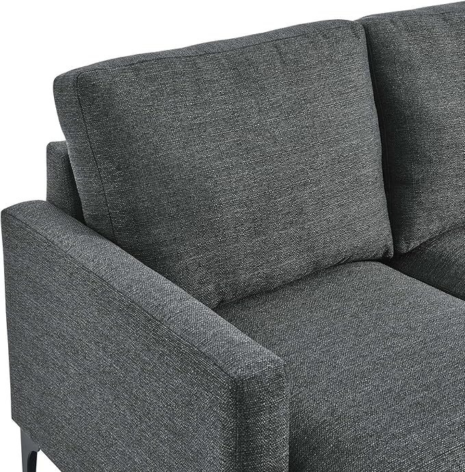 Modway EEI-6006-DOR Evermore Upholstered Fabric Loveseat Gray