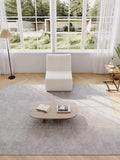 Boneless Cloud Sectional Couch for Living Room Compressed Modular L-Shaped Sofa with Deep Seat Frameless Corduroy Couch in Boxes No Assembly Required Beige Middle