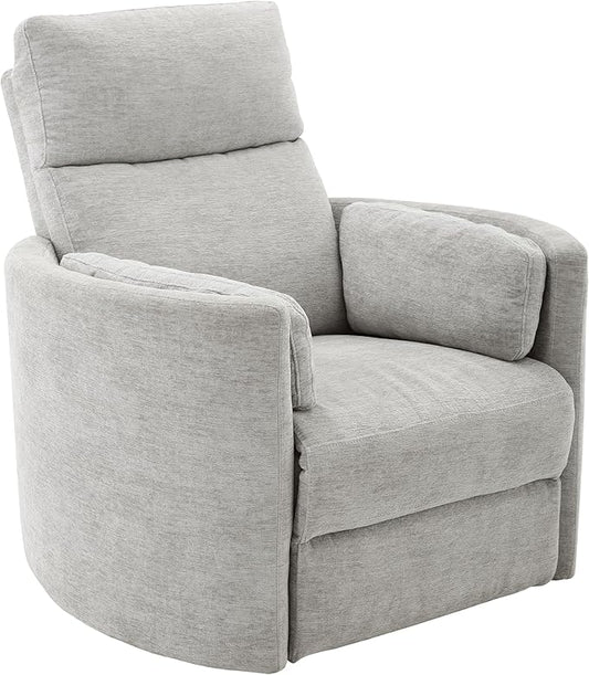 Parker Living Radius - Mineral Power Swivel Glider Recliner for Adults with USB and Type-C Ports Single Sofa Chair for Living Room
