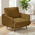 Oversized Accent Chair for Living Room Chairs Reading Arm Chair Comfy Modern Single Sofa Side Chairs with Metal Legs &amp Soft Cushion for Bedroom Waiting Room