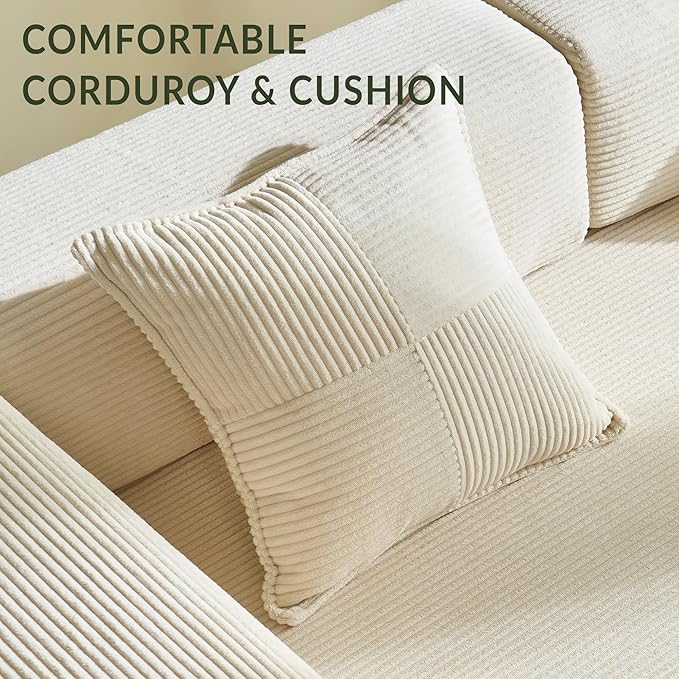 YINIX Foldable Sofa Bed 78'' Folding Floor Couch Compressed Convertable Sleeper Sofa Memory Foam Couch with Pillow Back Support Armrest 4-in-1 Futon Sofa Bed for Living Room White