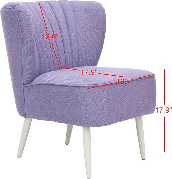 Safavieh Mercer Collection Waverly Mid-Century Rainbow Striped Accent Chair