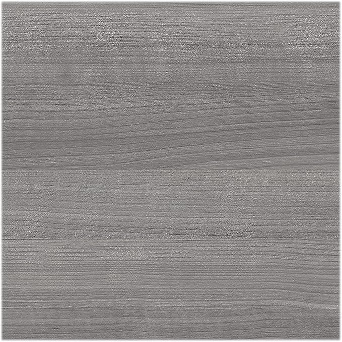Bush Home Somerset 60W L Shaped Desk with Hutch in Platinum Gray