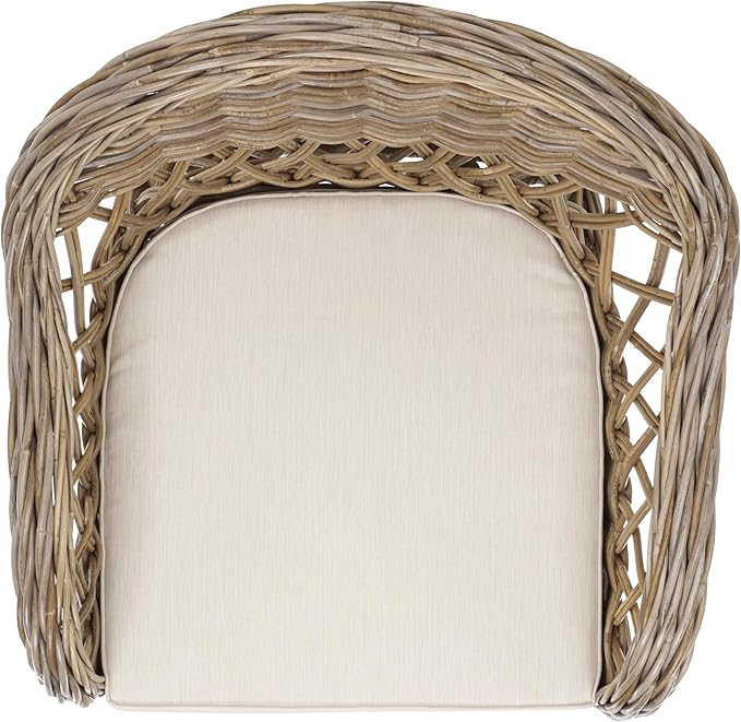 Safavieh Home Collection Inez Natural Wicker Club Chair