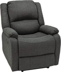 RecPro Charles Collection | 30 Zero Wall Wall Hugger Recliner | Slideout RV Living Room Chair | Cloth (Fossil 1 Chair)