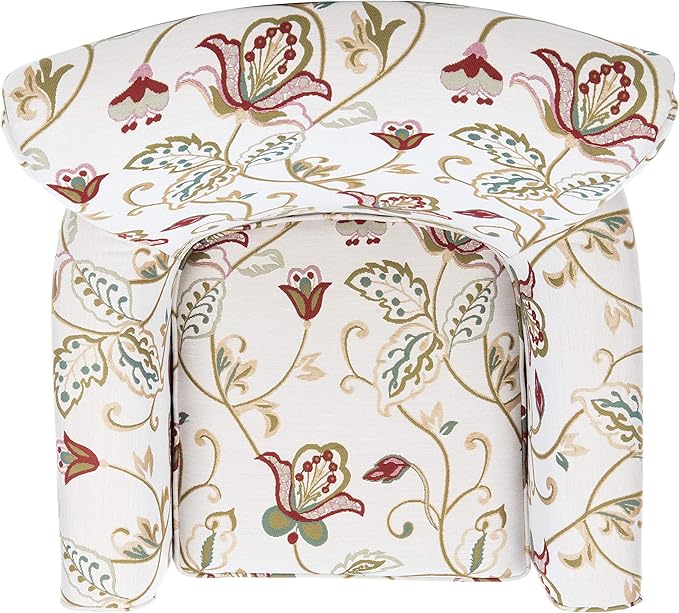 Safavieh Mercer Collection Margaret Ivory Floral Cotton Club Chair