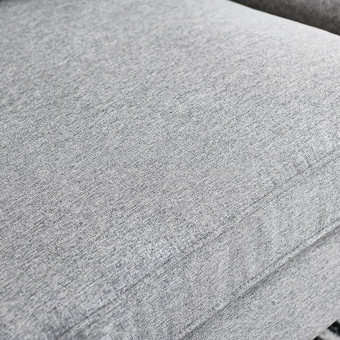 Creative Co-Op Atley High Sided Sofas Mid-Century Grey