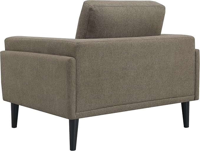 Coaster Home Furnishings - Rilynn - Upholstered Accent Chair with Track Arms Reversible Back Cushion and Pocket Coil Seat - Living Room - Brown - 509523