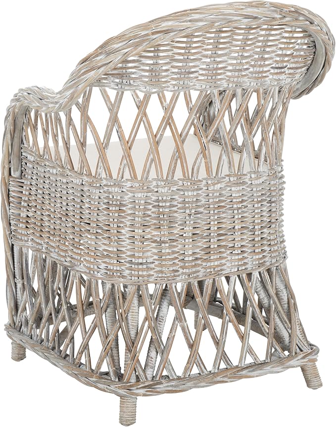 Safavieh Home Collection Inez Natural Wicker Club Chair
