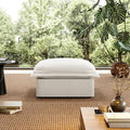 Linen Blend Cloud Couch Sectional for Living Room Comfy Down Filled Cloud Modular Sectional Sofa Modern Convertible Deep Seat Modular Couch Sleeper Sofa Bed Removable &amp Washable Covers