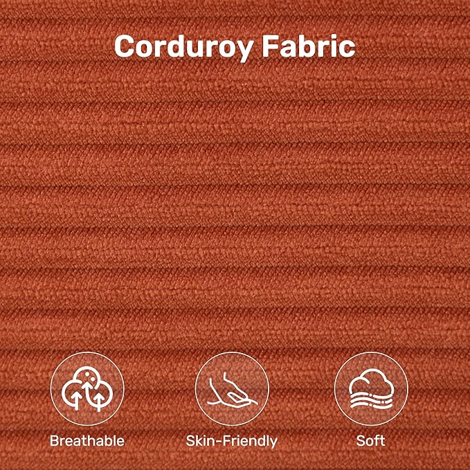 Convertible Sofa Bed3-Seater Boneless Couches for Living Room 2 in 1 Folding CouchFold Out Floor Couch with PillowsCloud Floor LoveseatFloor Futon Sleeper for Living Room Bedroom LoungeOrange