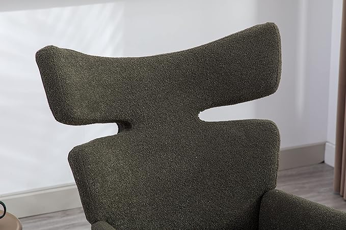 Fish Tail Living Room Comfortable Rocking Chair Living Room Chair