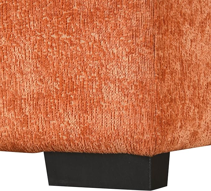 ERYE L-Shaped Corner Chenille Upholstered Sleeper Sectional Sofa Practical Convertible Sleep Sofabed W/Pull Out Sleep Couch Bed Storage Ottoman and USB Charge Ports for Living Room