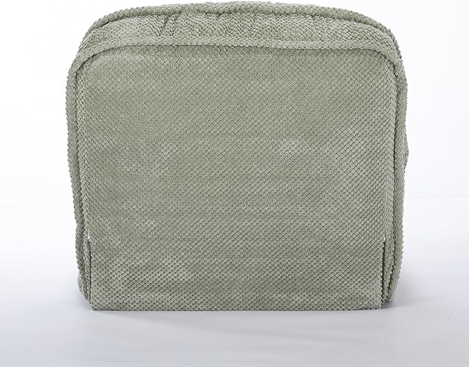 Foldable Lazy Sofa Bed Floor Chair Upholstered Human Dog Bed with 5 Adjustable Position Comfy Tatami Lounge Chair with 2 Pillows Lazy Sofa for Bedroom Living Room Reading (Green 1)