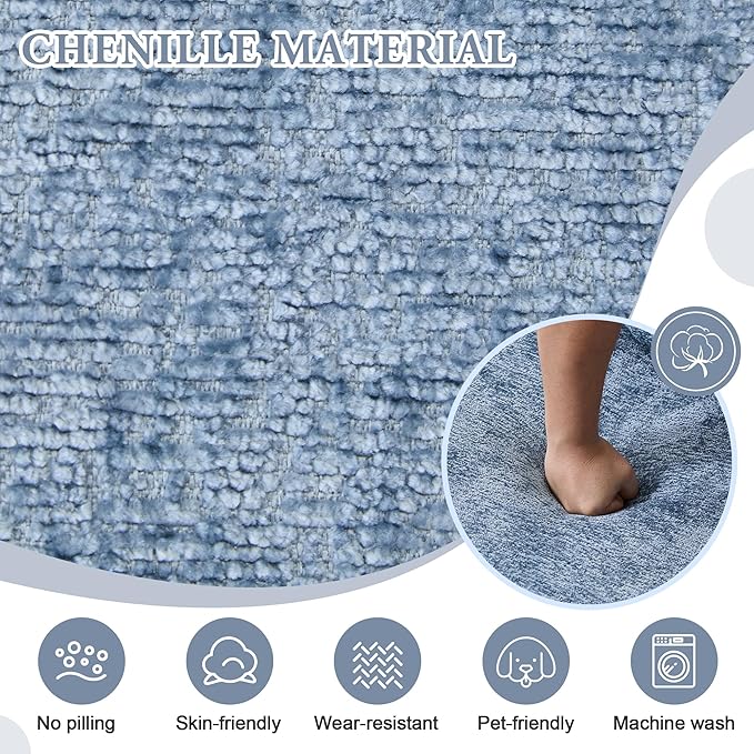 104.72 Multiple Modular Cloud Sofa Bed Sectional Boneless Couch with Chaise for Living Room/Bedroom Shennel Sofa No Assembly 8 Modules Combined Blue