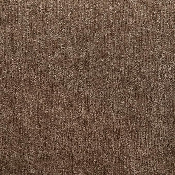 Christopher Knight Home Brena Modern Fabric Upholstered Loveseat Sofa Wooden 2 Seater Sofa Couch with Deep Seat Comfy Cloud Couch for Living Room Bedroom Home Office Brown