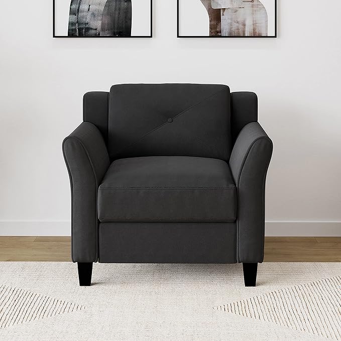 Lifestyle Solutions Grayson Armchair Black