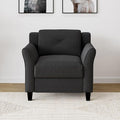 Lifestyle Solutions Grayson Armchair Black