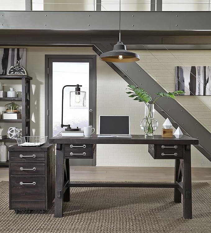 Modus Furniture Yosemite Solid Wood Desk Café