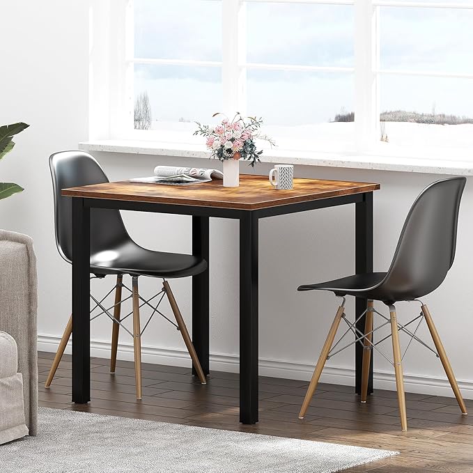 Need Computer Desk 31.5 Inch Small Office Writing Work Study Desk for Kids Student Teacher Home Bedroom Laptop Desk Rustic Brown