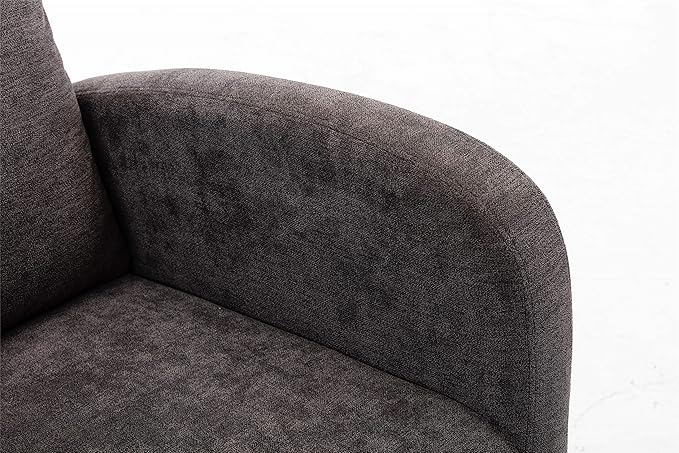 Living Room Comfortable Rocking Chair Living Room Chair Dark Gray