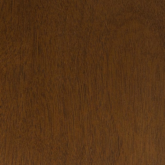 Finch Darren Home Office Desk with Drawer Mid Century Accent Desk 43 Inch Wide Simple Modern Study Table Walnut Brown