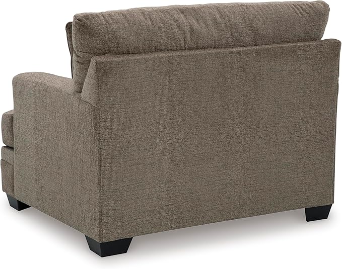 Signature Design by Ashley Stonemeade Contemporary Upholstered Oversized Chair with Reversible Cushion Gray